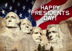 Happy President's Day Mount Rushmore