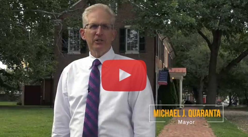 Video of New Castle featuring Mayor Quaranta 