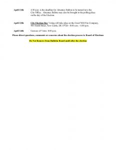 solicitation of candidates