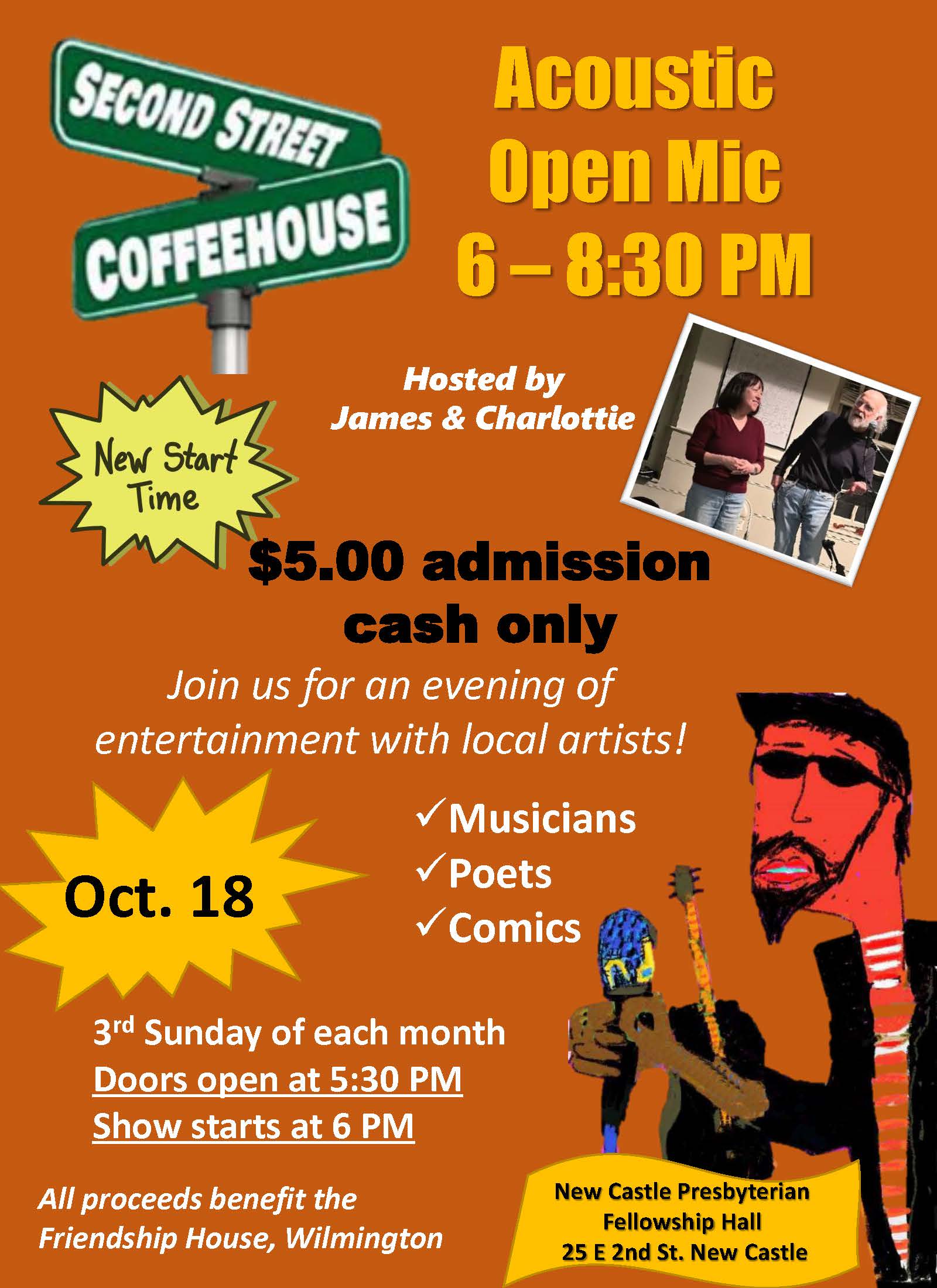 Open Mic Night - Oct. 18th